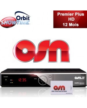 Abonnement Arabe Orbit Showtime Premier Plus HD - 85 chaînes - 12 mois + Décodeur HD Box officiel