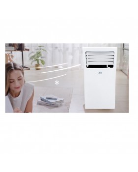 Climatiseur mobile HTW Pc026p26 monobloc doté d'une puissance de 2600w avec une surface de climatisation de 24 à 30 m2