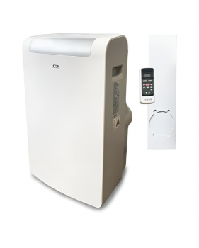 Climatiseur mobile HTW-PC-035P27 monobloc doté d'une puissance de 3500w avec une surface de 35 à 40 m2 + un Kit Fenêtre