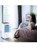 Rafraîchisseur D'air 3en1 DOM473 de réservoir 4L avec une puissance de 80w pour rafraîchir, humidifier et purifier l'air.