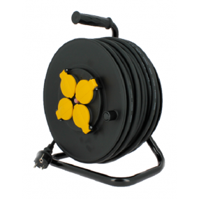 Enrouleur Électrique Pro Etanche Avec Terre / 16a / 3 X 1,5 Mm2 | 50 M