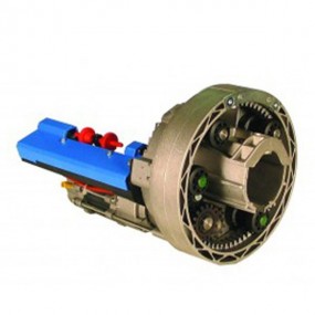 Moteur AXIAL pour rideau roulant avec fins de course intégrées et electrofrein R160EF - 470W, 220V, 50Hz - 160 kg