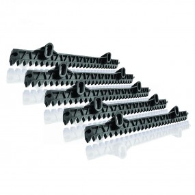 Crémaillère supplémentaire pour portail coulissant Somfy 2400501 - Gris, 5 x 33 cm, Compatible avec les moteurs Freevia & Slidym