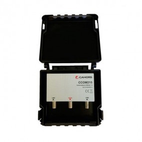 Commutateur DiSEqC CCOM 215 - étanche haute isolation - 2 entrées 1 sortie SAT – Cahors