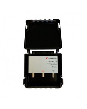 Commutateur DiSEqC CCOM 215 - étanche haute isolation - 2 entrées 1 sortie SAT – Cahors