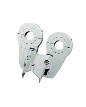 Support 6° pour 2 LNB reglable - pour antenne SMC80 - Visiosat