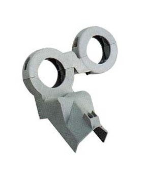 Support 6° pour 2 LNB fixe - pour antenne SMC80 - Visiosat
