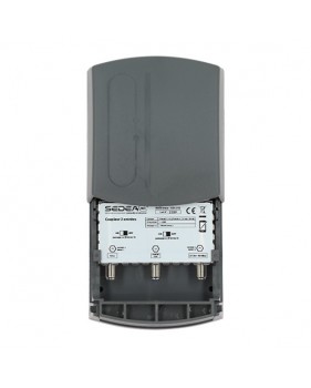 Coupleur additif canal 42 SEDEA - 2 entrées Belgique France, pour signaux d’antennes TV Terrestre