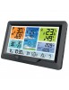 Station Météo Professionnelle Couleur Sans fil USB SM-061 – Radio-Pilotée, Capteur extérieur inclus, 2 alarmes avec fonction Sno