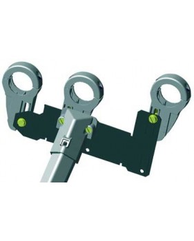 Support pour 3 LNB G3 - Astra 19.2° - Astra 28.2° - Hotbird 13° pour SMC 100 Visiosat