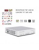 Récepteur Décodeur TNT UHD 4K Tuner Cahors TVT 285 UHD - PVR Ready, Free To Air, Fonction Time Shift, Lecteur Multimédia