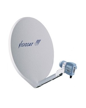 Parabole fibre SMC 55 cm avec LNB Single - Cahors