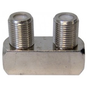 Raccord Fiche F coudé 7mm 180° Femelle - Femelle Haute Qualité