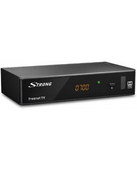 Strong Srt8541 Décodeur Tnt Full Hd, Tuner Dvb-t/dvb-t2, Hevc/h265, Hdmi, Péritel, Enregistrement Usb, Dolby Digital Plus, Noir