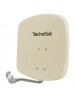 Antenne Parabole Satellite Aluminium 45 cm TechniSat 45 Digidish ALU bol beige