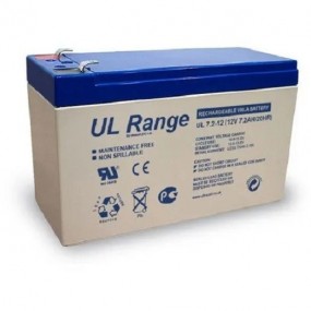 Batterie Plomb Étanche - Ultracell Ul7.2-12 - 12v 7.2ah
