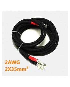 Câble raccordement batterie-convertisseur 2AWG 2x35mm2