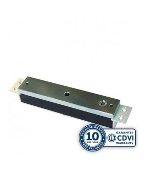 Ventouse électromagnétique à encastrer - aluminium - 300 Kg - 12/24 V DC - LED d’état en option VEM300NE