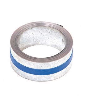 Feuillard bande cerclage 1Kg 5m 40x0.6mm pour fixation d’antenne télévision