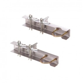 Cerclage double à cliquet pour fixation d’Antenne de télévision à la cheminée