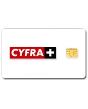 Abonnement Polonais Cyfraplus Extra+ avec Canal+ - 144 chaînes dont 56 HD - avec module PCMCIA - 12 mois via Hotbird 13° E